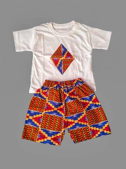 Ade Boys' Ankara Set
